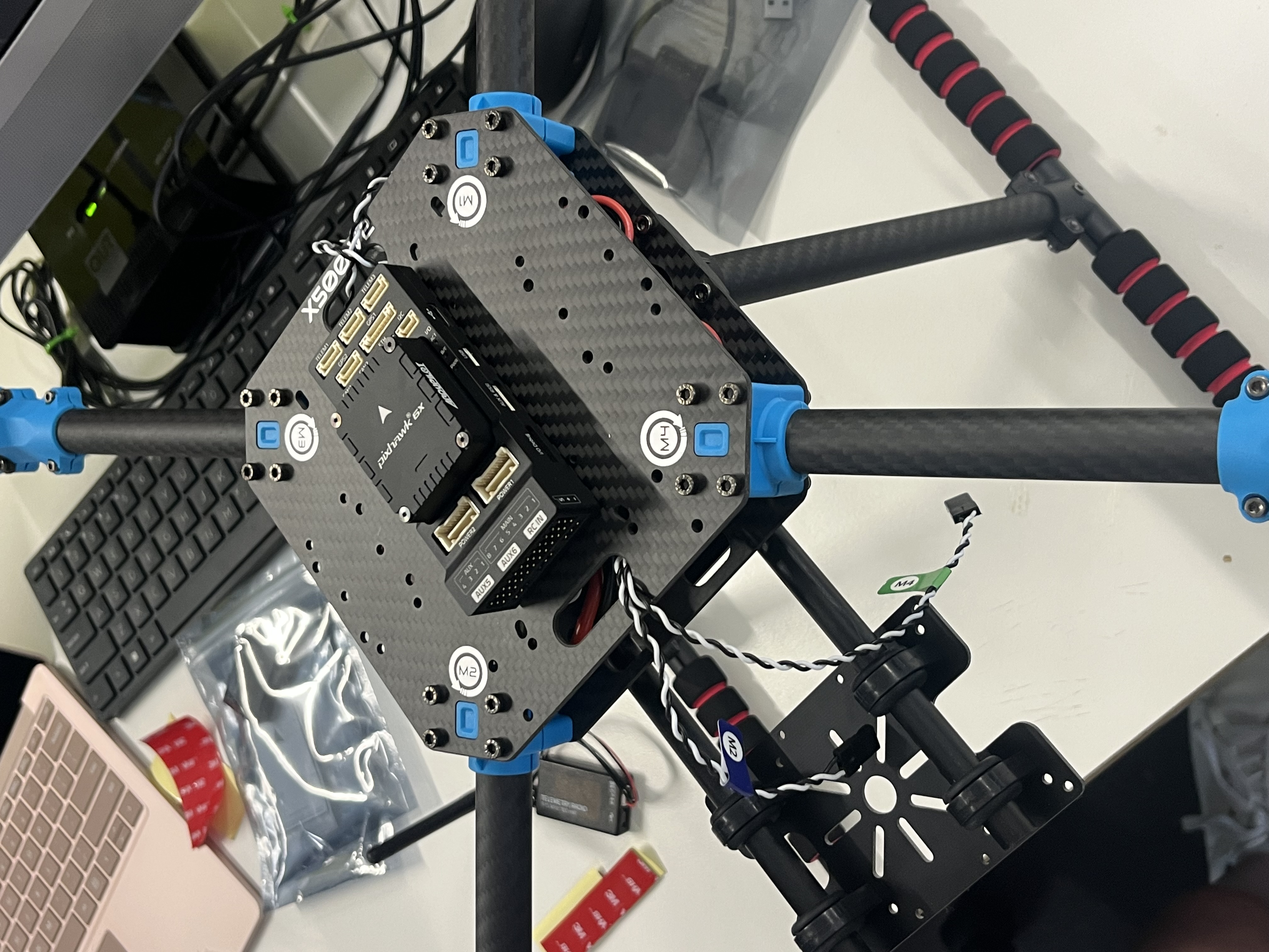 First drone build from Holybro X500 V2 kit