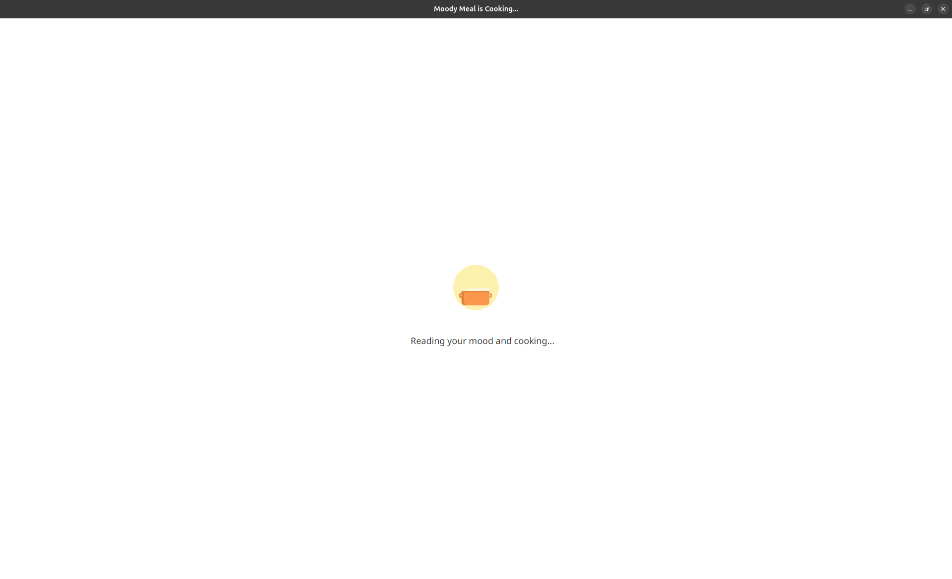 Mealy meal generation loading screen